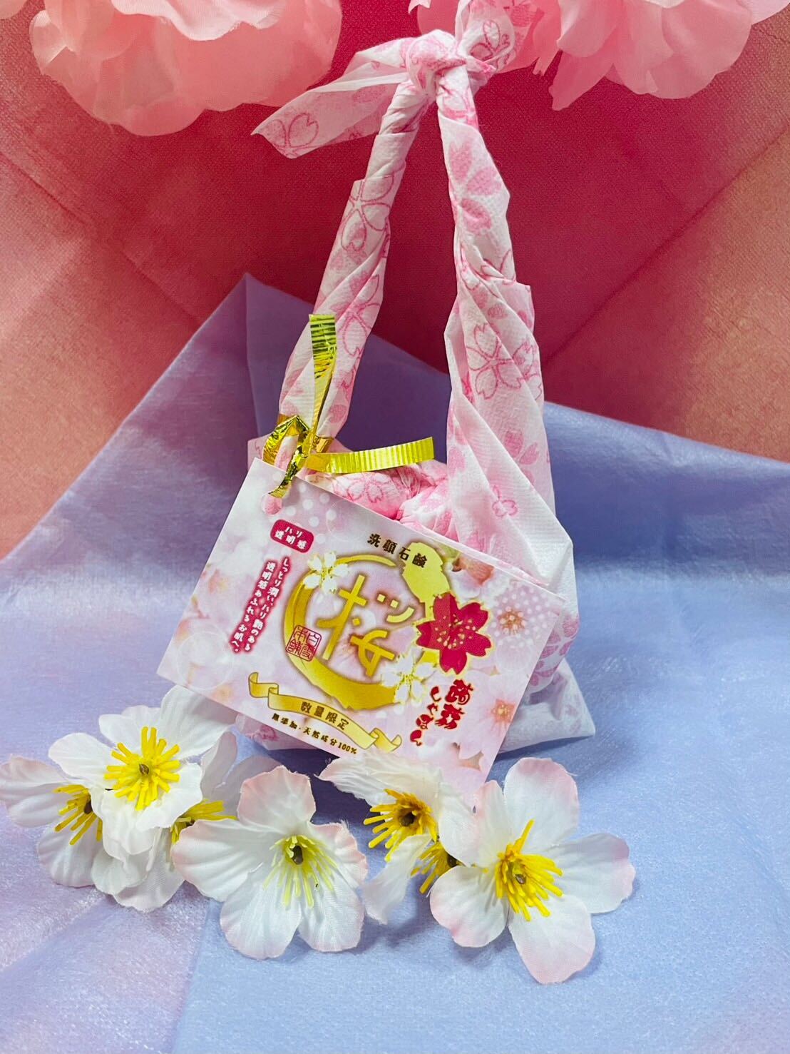 赤レンガ倉庫店より桜しゃぼんの紹介です。 – 蒟蒻しゃぼん 公式
