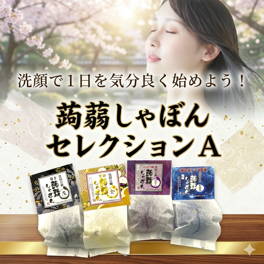 蒟蒻しゃぼんセレクションA – 蒟蒻しゃぼん 公式オンラインショップ