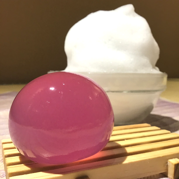 洗顔 洗顔石鹸 川越蒟蒻しゃぼん 山ルビー