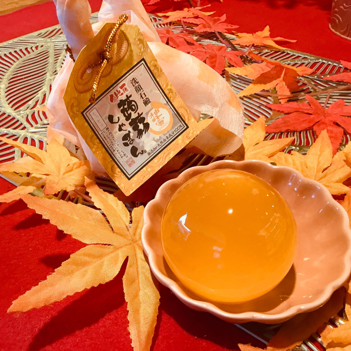 洗顔 洗顔石鹸 金比羅蒟蒻しゃぼん 柚蜂蜜(ゆずはちみつ)