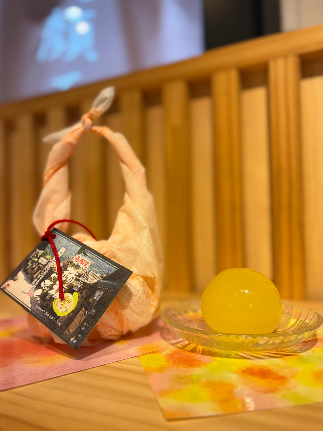 湯布院店より【湯布院蒟蒻しゃぼん・柚子】の紹介です。