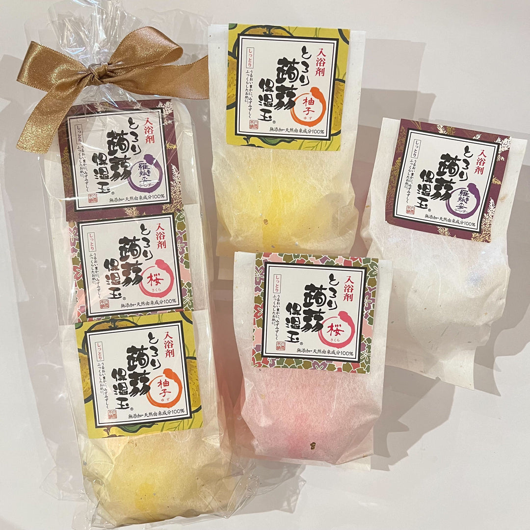 沖縄店より【とろり蒟蒻保湿玉】の紹介です。