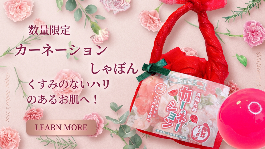 ●販売開始●数量限定 カーネーションしゃぼん