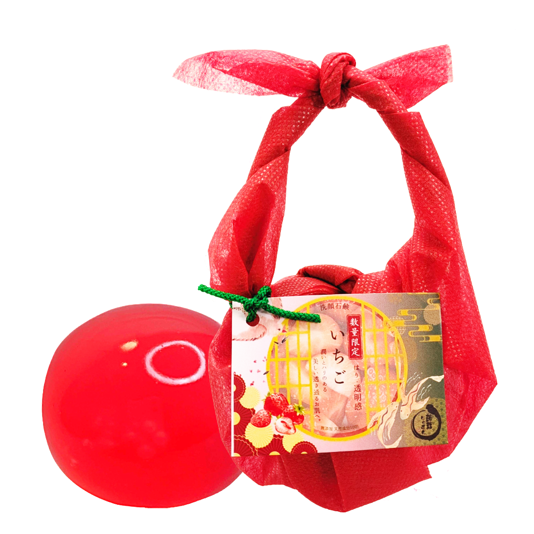 洗顔　洗顔石鹸　数量限定　苺しゃぼん