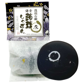 洗顔　洗顔石鹸　鎌倉蒟蒻しゃぼん 炭（すみ）