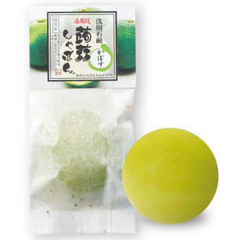 洗顔 洗顔石鹸 湯布院蒟蒻しゃぼん かぼす – 蒟蒻しゃぼん 公式
